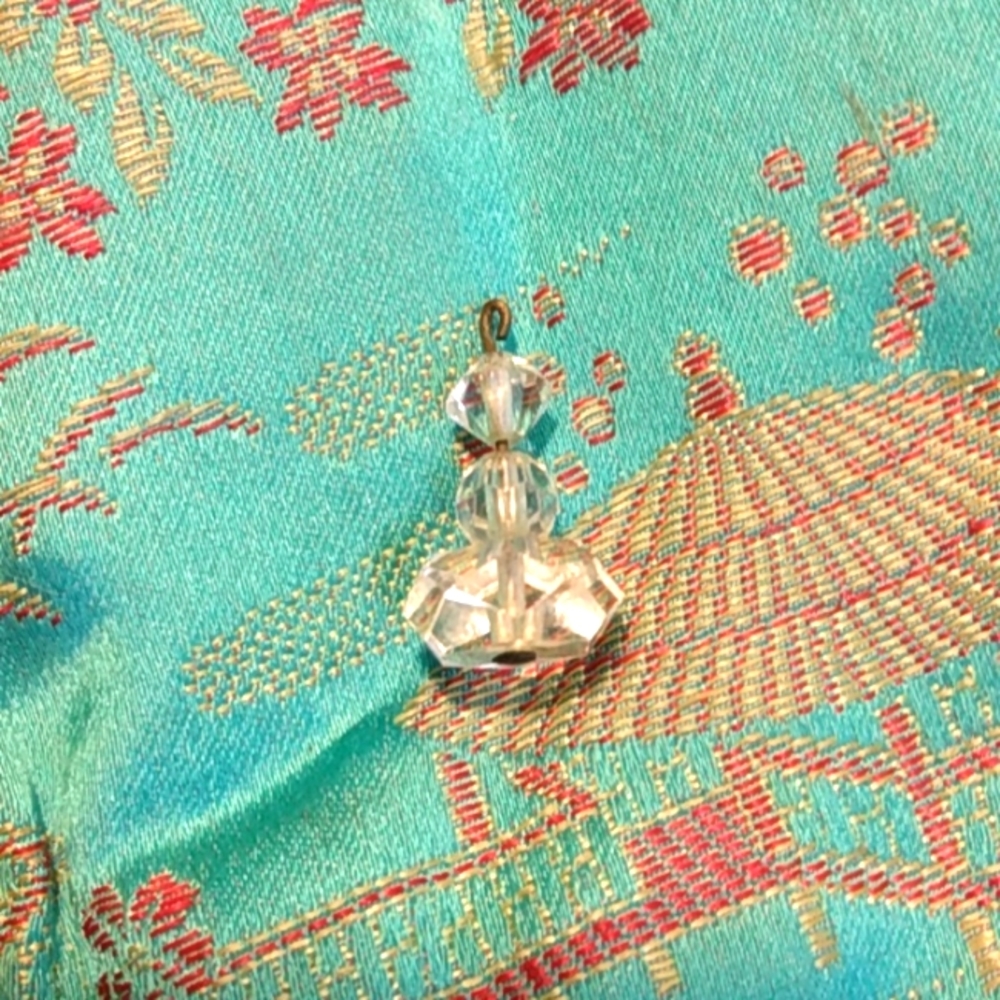 Cristal necklace charm